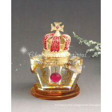 cheap hot excellent glass crystal perfume bottle